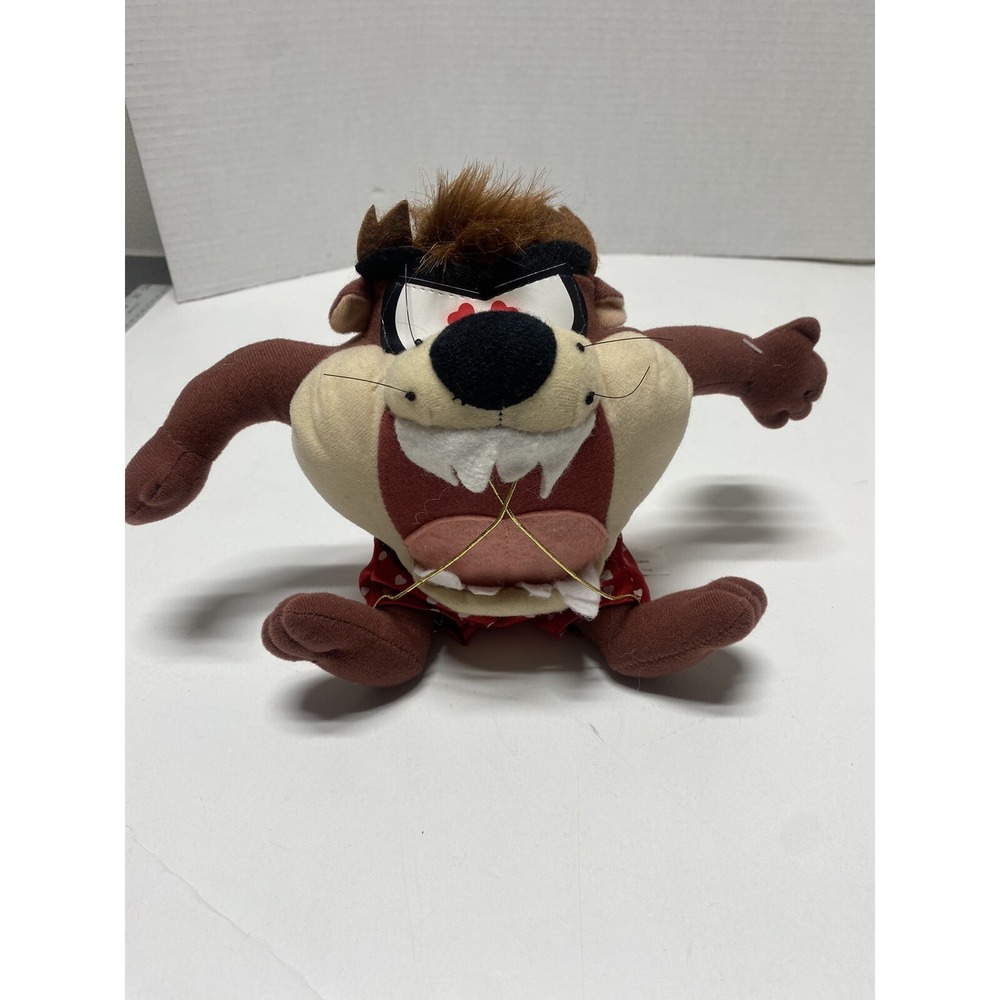 NWT VTG 1998 TAZ Tazmanian Devil Looney Tunes Plush Stuffed Russell Stover 8"